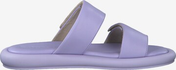 TAMARIS Mules in Purple