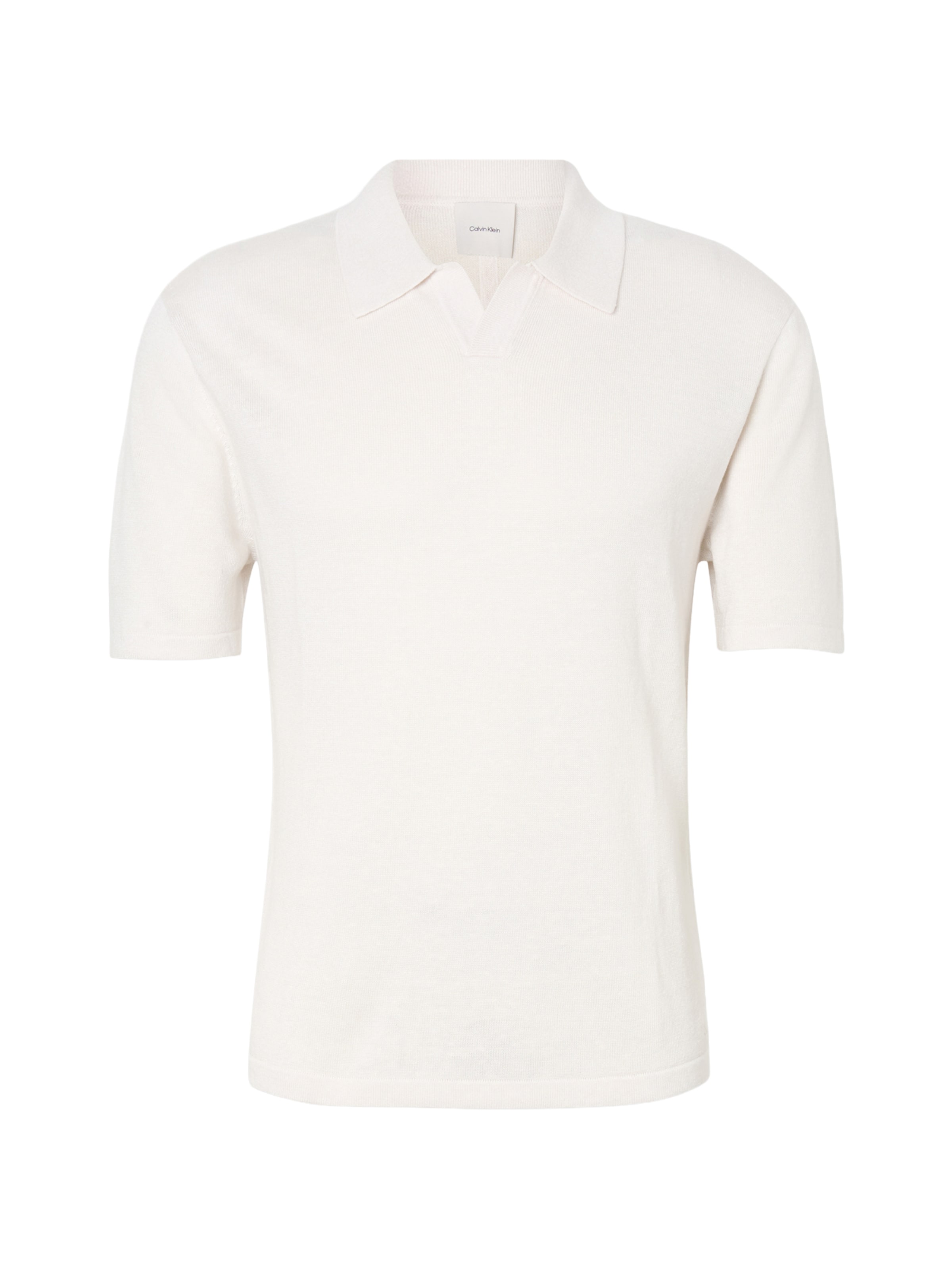 Calvin Klein Pulóver 'JOHNNY' - fehér: elől