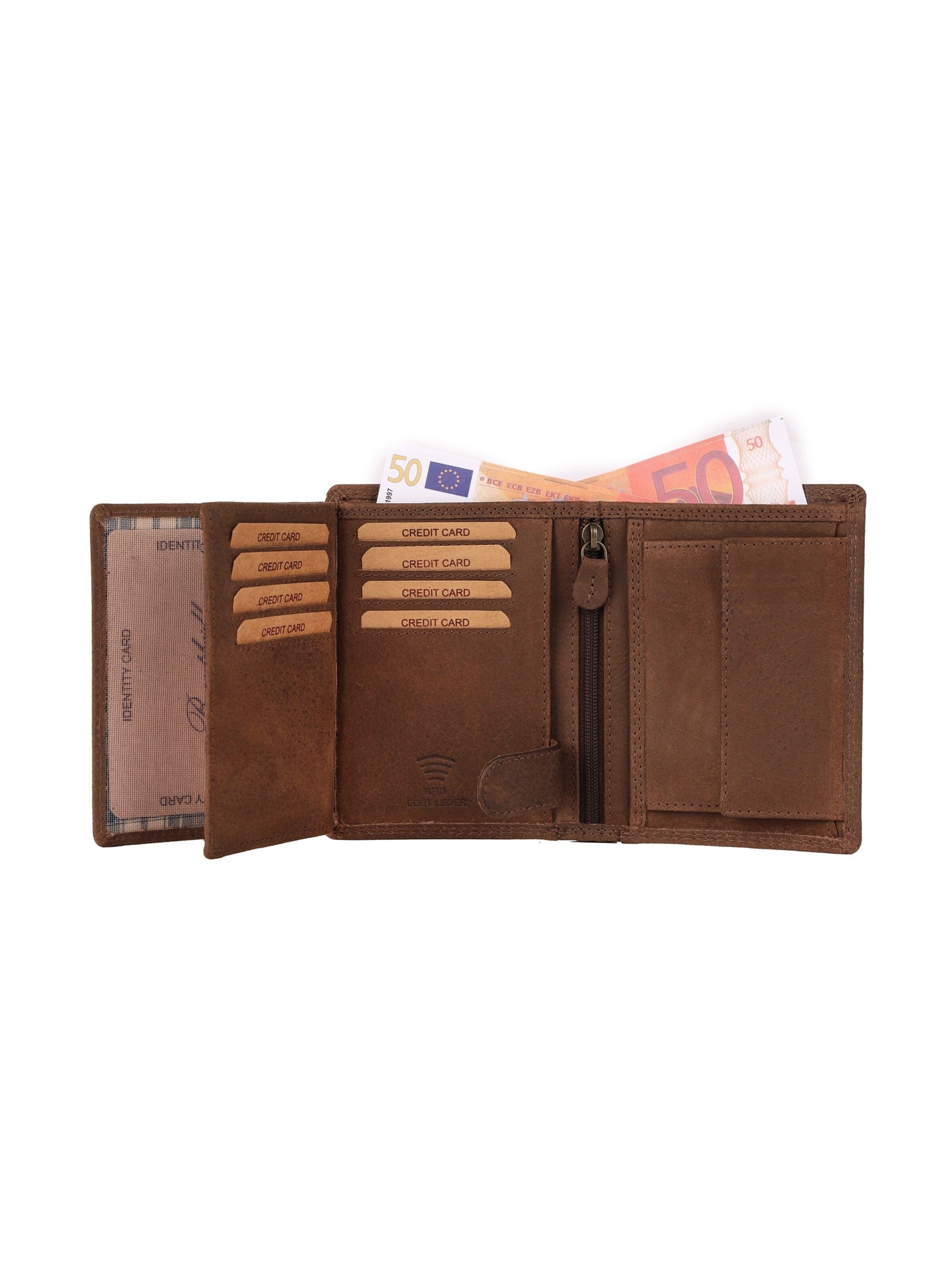 Benthill Wallet in Brown