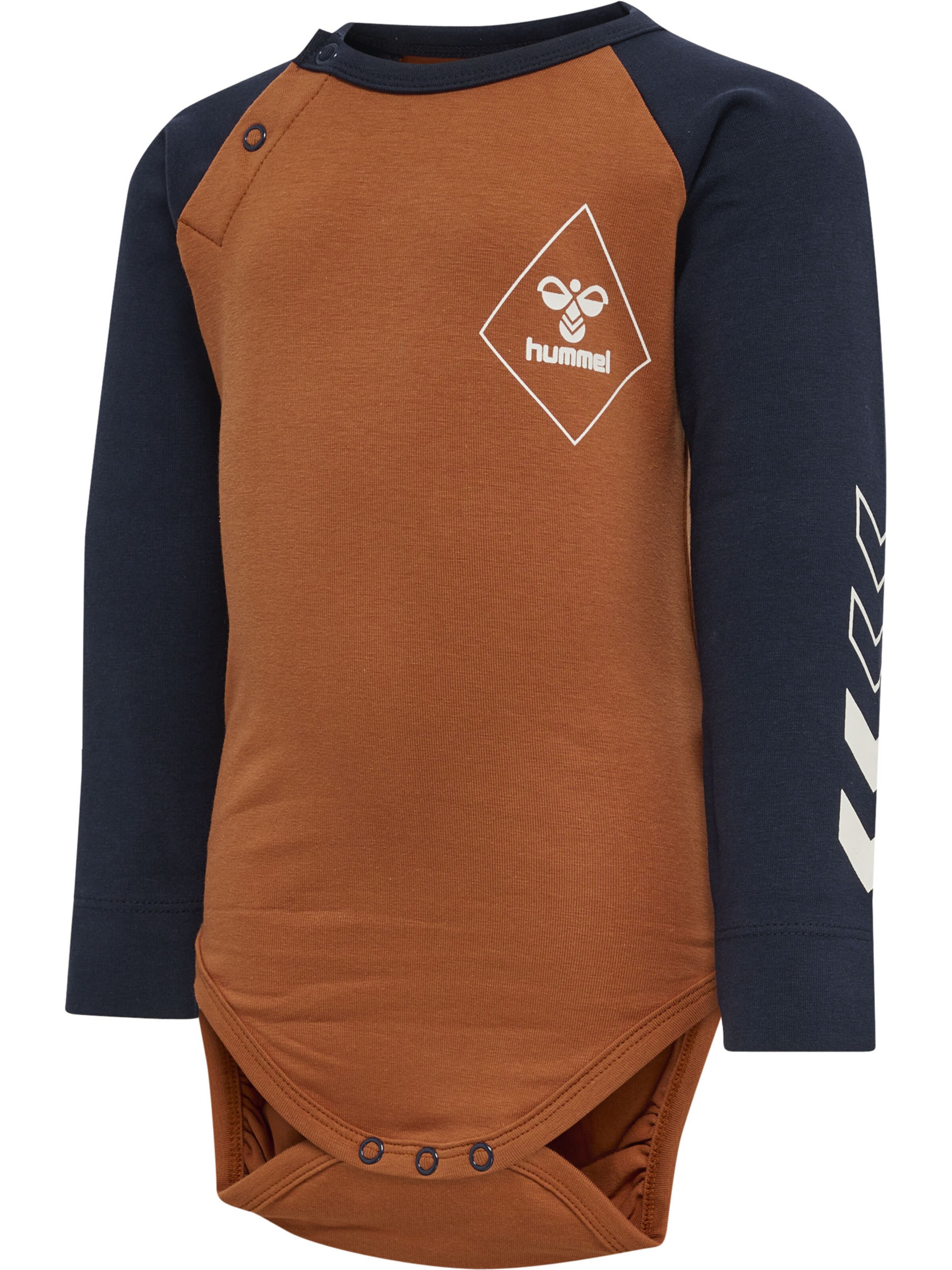 Hummel Rompertje/body 'Ceasar' in Bruin