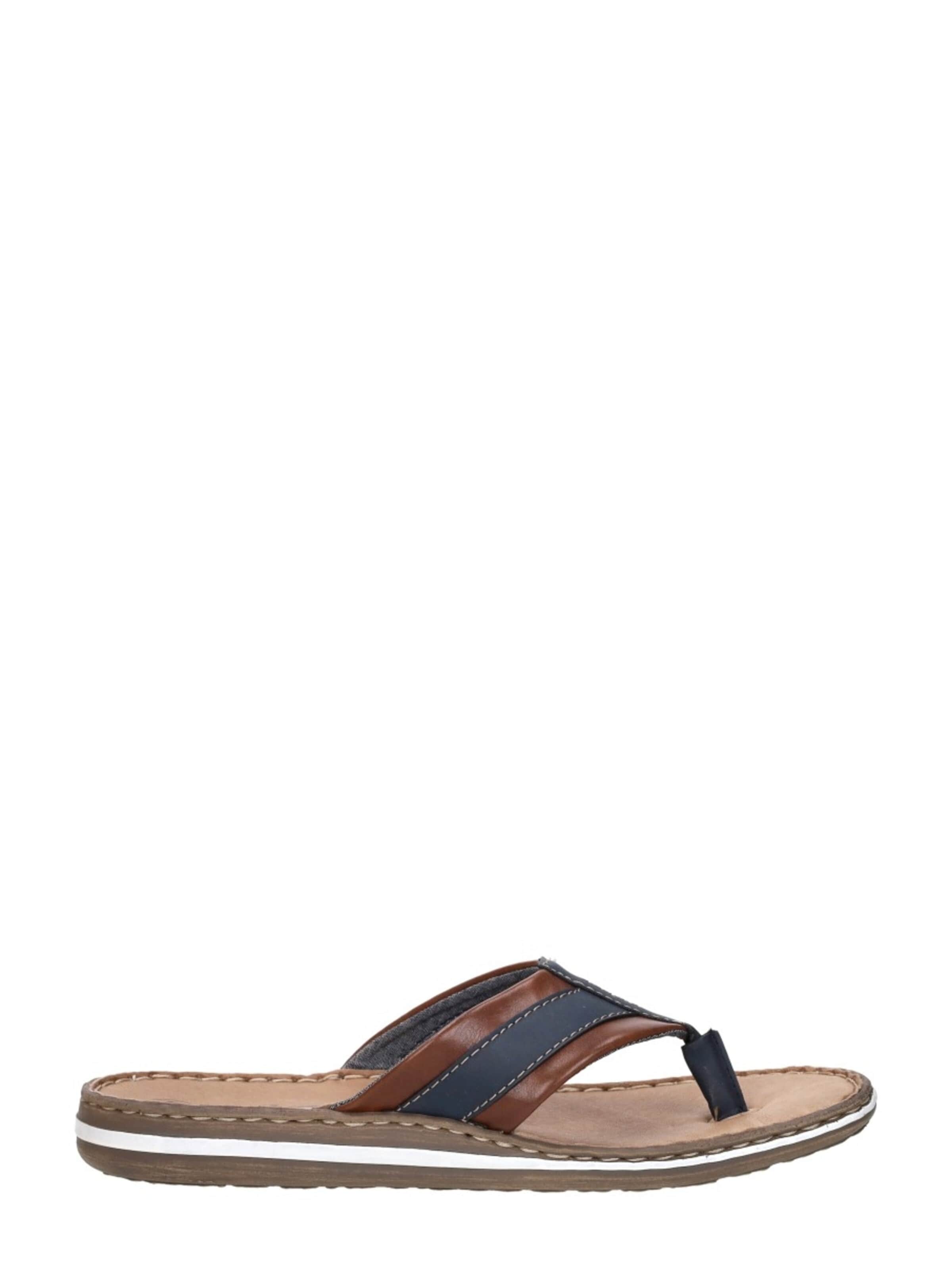 Rieker Huisschoen 'Heren slippers' in Bruin