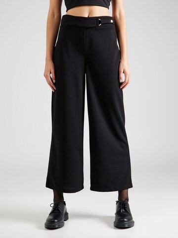 Guido Maria Kretschmer Women Wide leg Broek 'Admira' in Zwart: voorkant