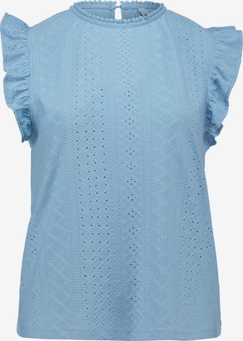 Hailys - Top 'Le44ni' en azul: frente