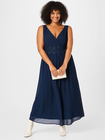 ABOUT YOU Curvy - Vestido 'Rana' en azul