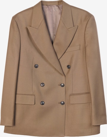 GOBI Cashmere Blazer 'Double-Breasted Cashmere Suit Blazer' in Braun: Vorderseite