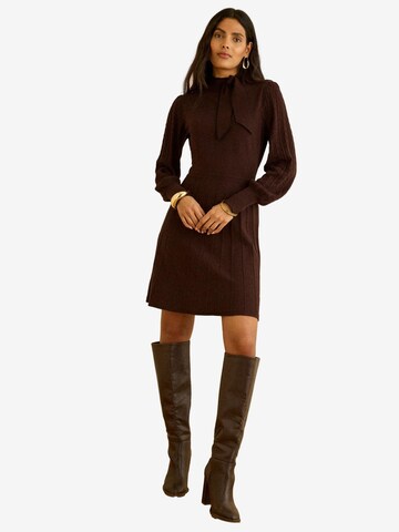 love & roses Šaty – hnědá