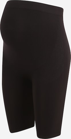Pieces Maternity Skinny Trousers in Black: front
