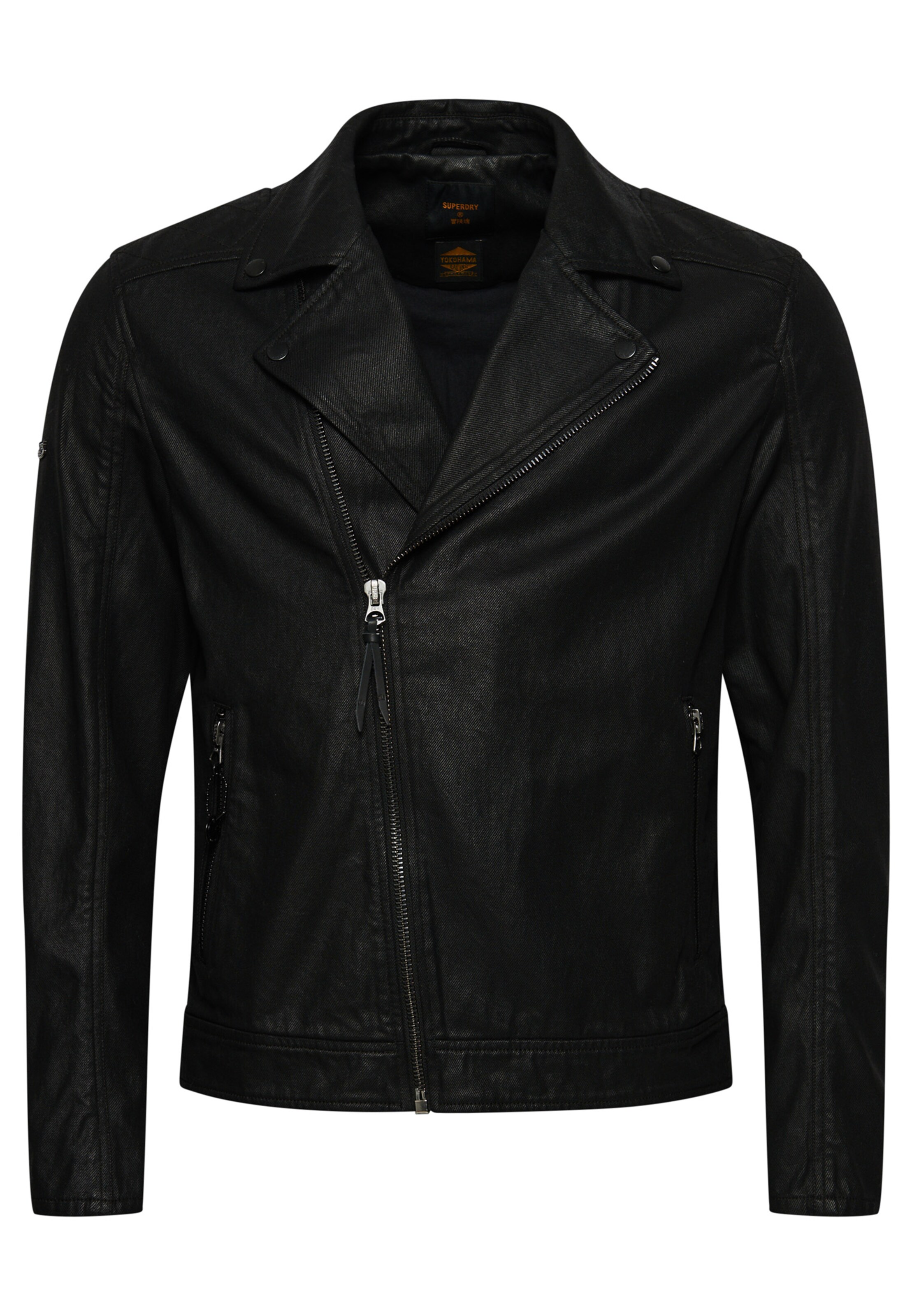 Männer Jacken Superdry Übergangsjacke in Schwarz - QS65779 Männer Jacken Superdry Übergangsjacke in Schwarz - QS65779