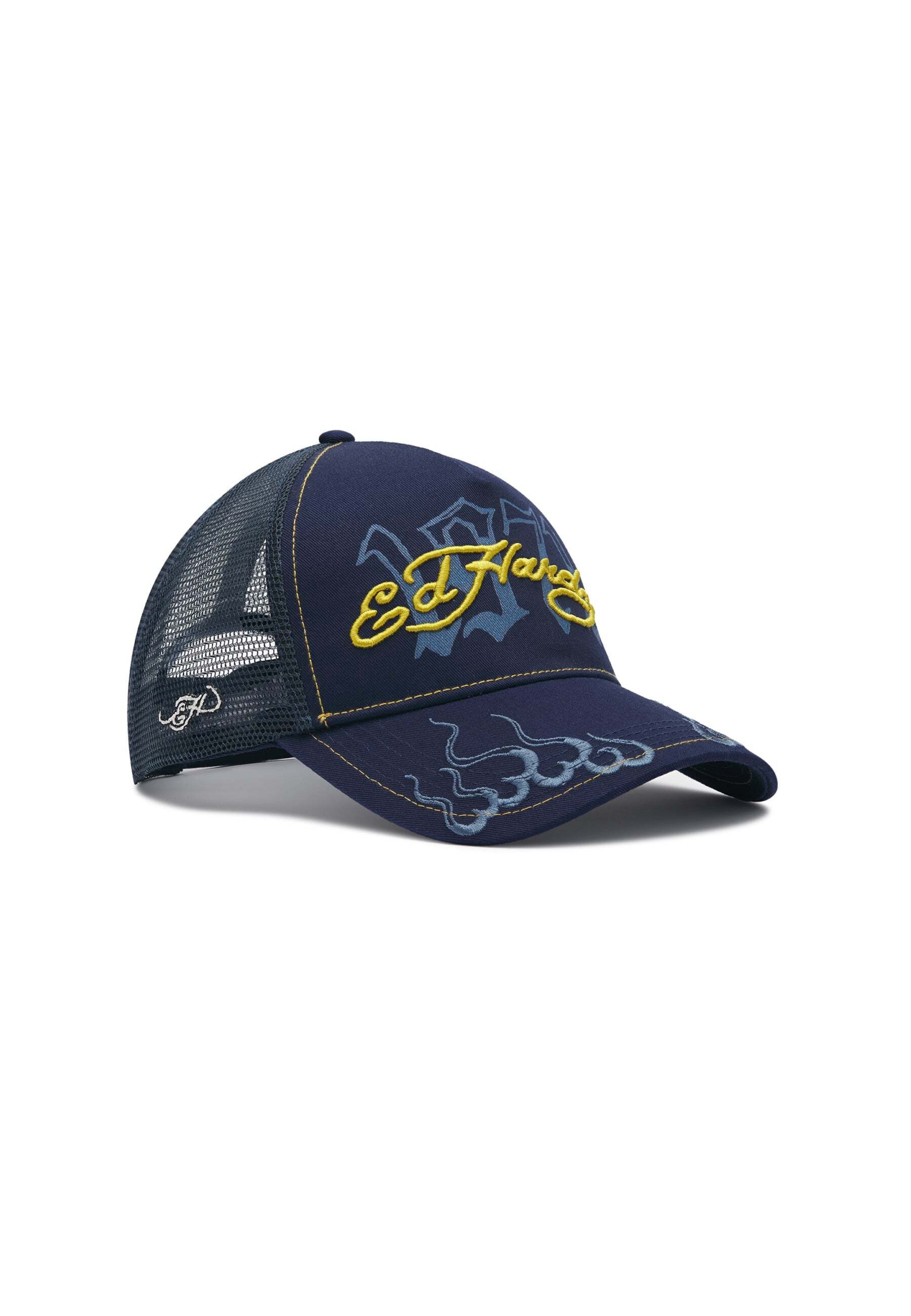 Ed Hardy Cap '1971' in Blue