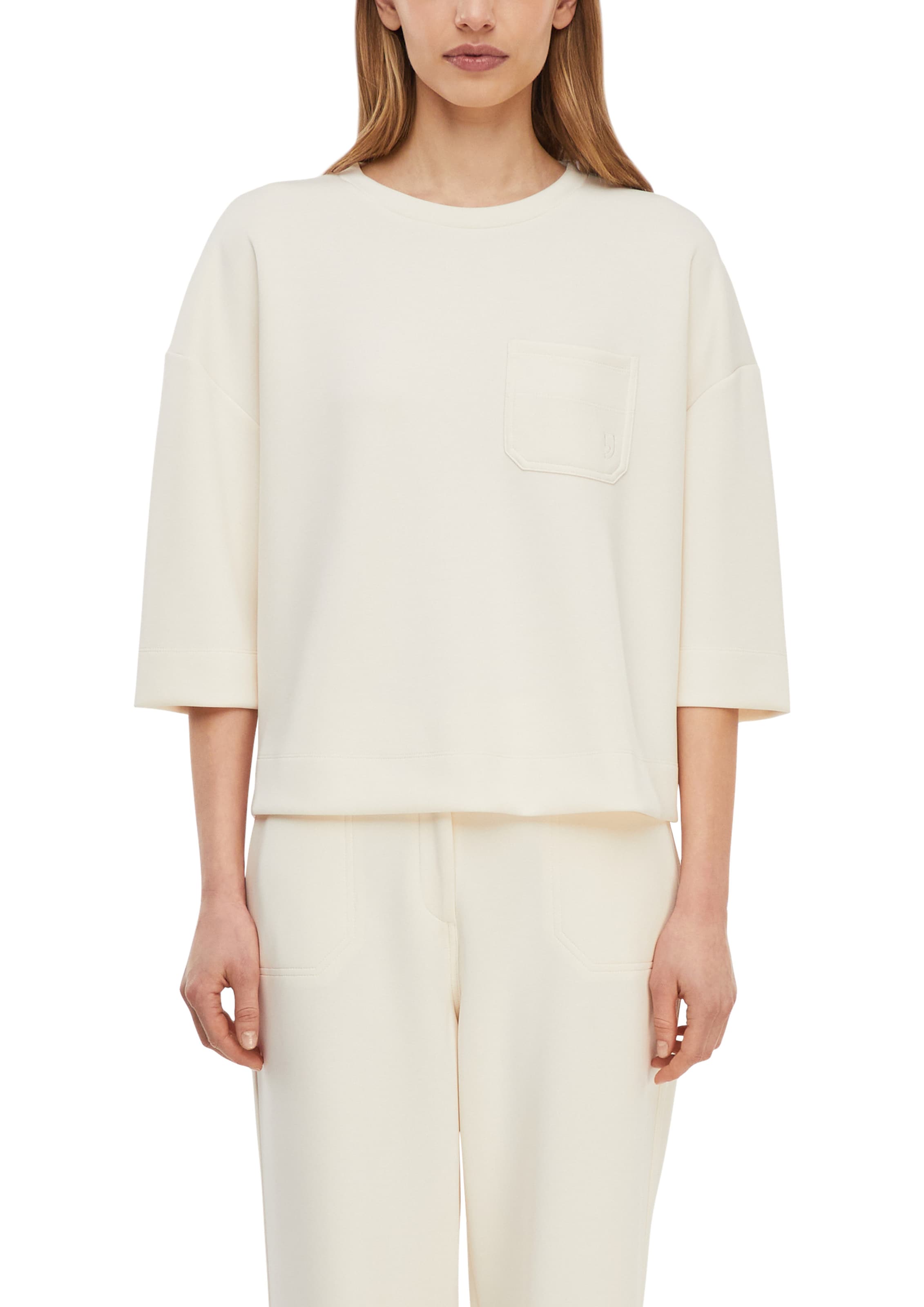 COMMA Sweatshirt in Beige