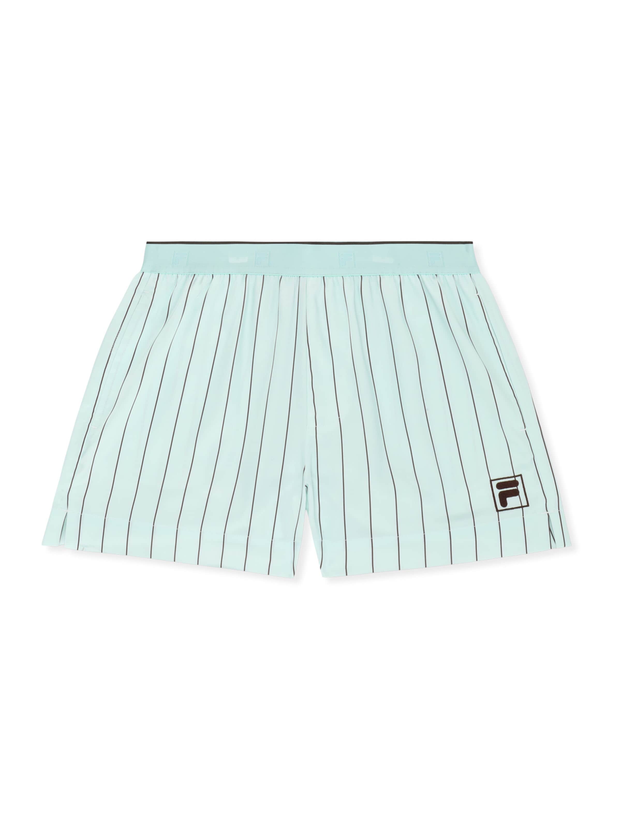 FILA - regular Pantalón 'FIESOLE regular pinstriped satin  shorts' en azul