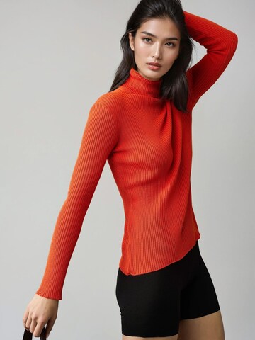 My fashion Sweater 'Pullover' in Orange