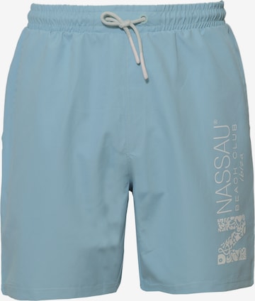 NASSAU Beach Club Badeshorts '231018' in Blau: Vorderseite