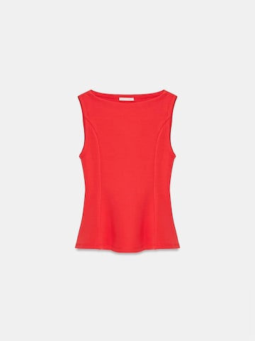 Camicia da donna di Dilvin in rosso: frontale
