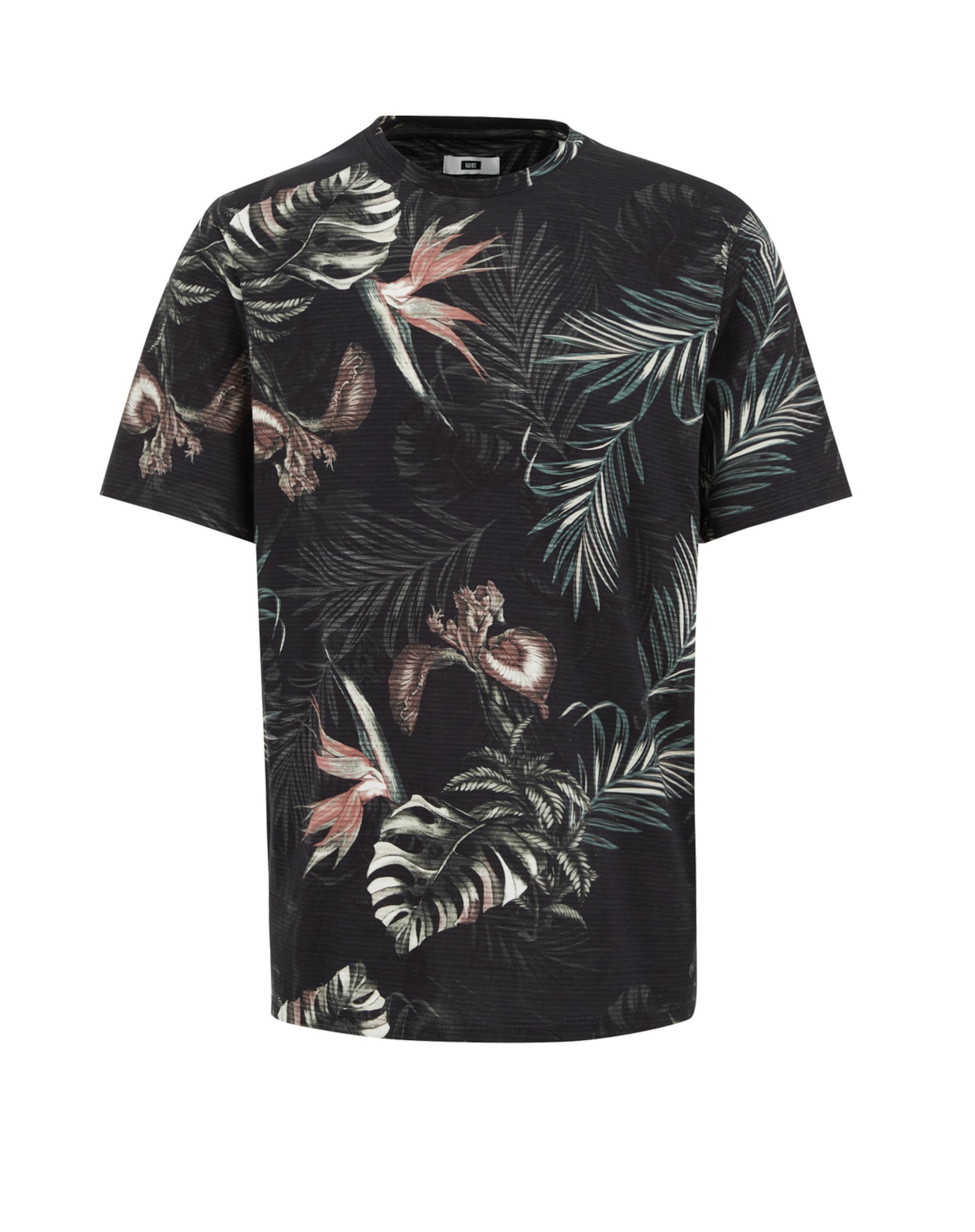 WE Fashion T-shirt i svart: framsida