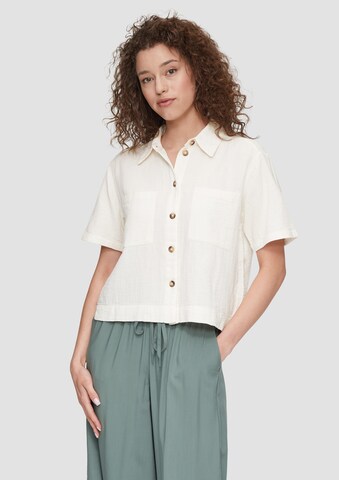 Chemisier QS en beige : devant
