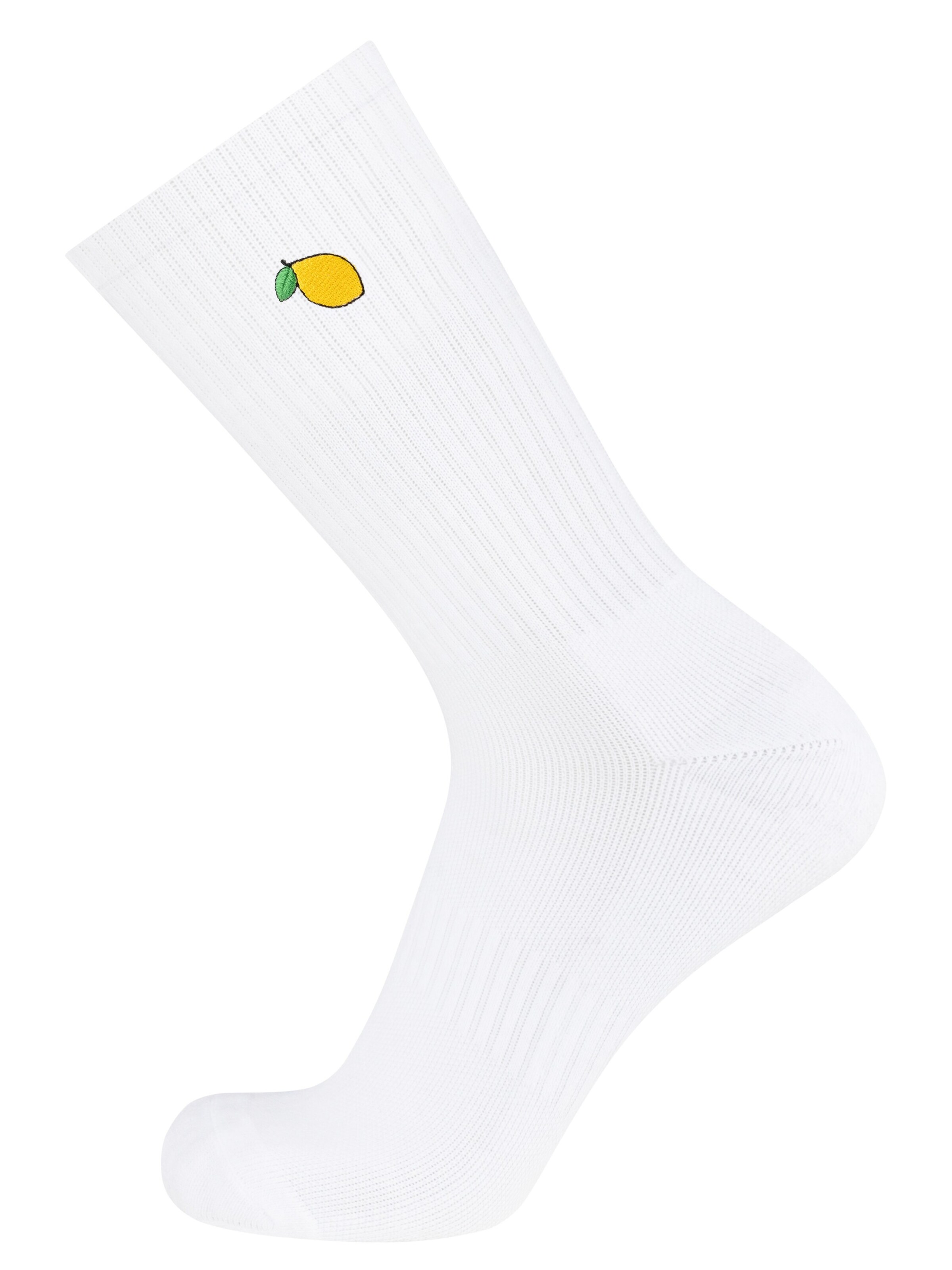 Chaussettes de sport normani en blanc