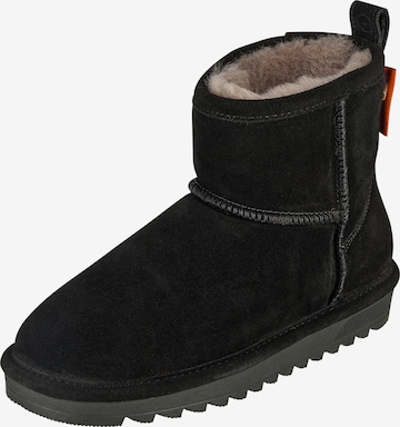 salzhaut Snowboots ' BOTTEN ' in Schwarz: Vorderseite