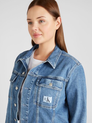 Calvin Klein Jeans Plus Übergangsjacke '90'S' in Blau