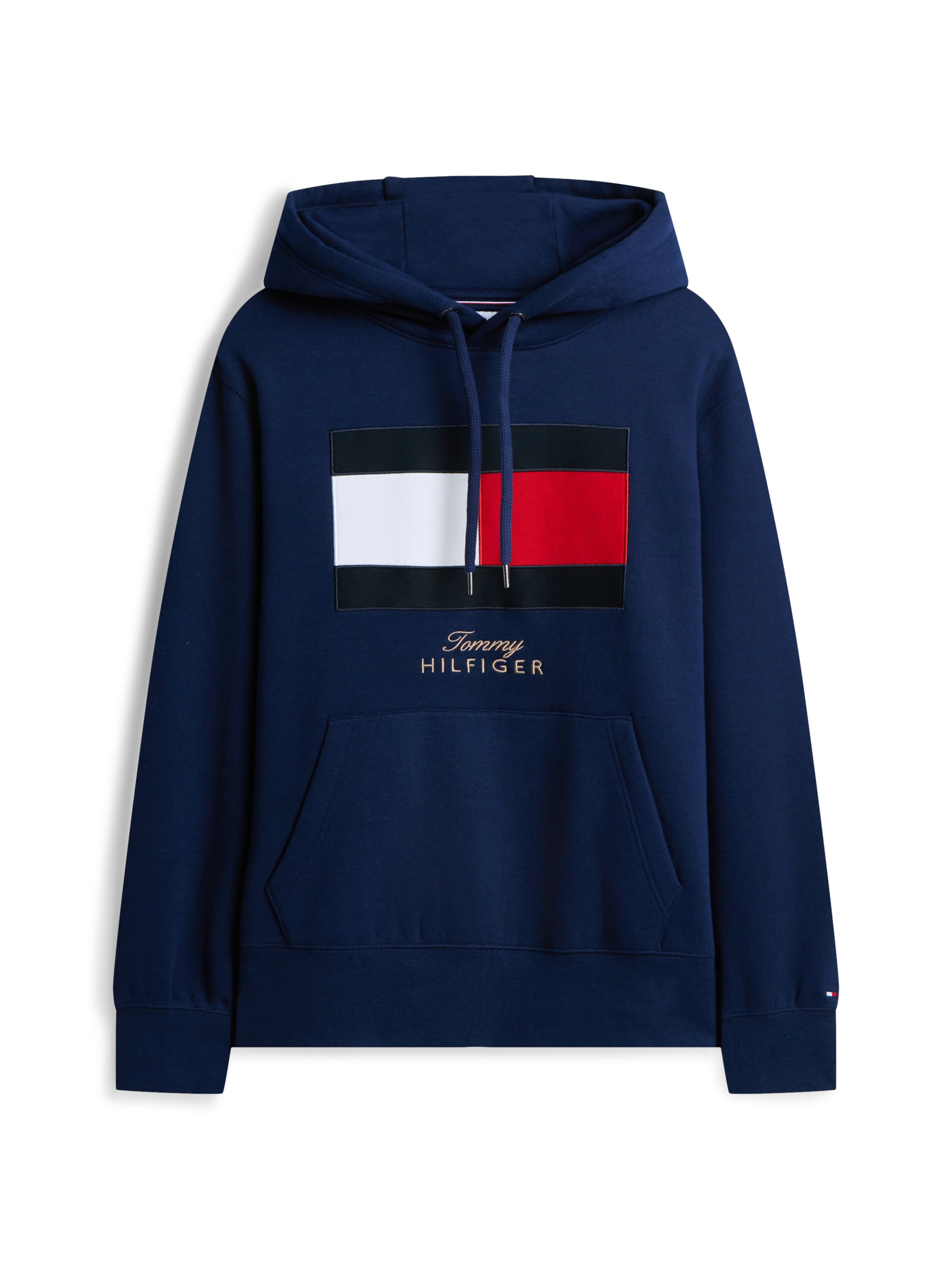 Bluză de molton de la TOMMY HILFIGER pe albastru: față