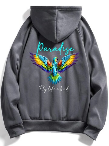 RMK Sweatshirt 'Paradise'‌‌ in Grau: Vorderseite