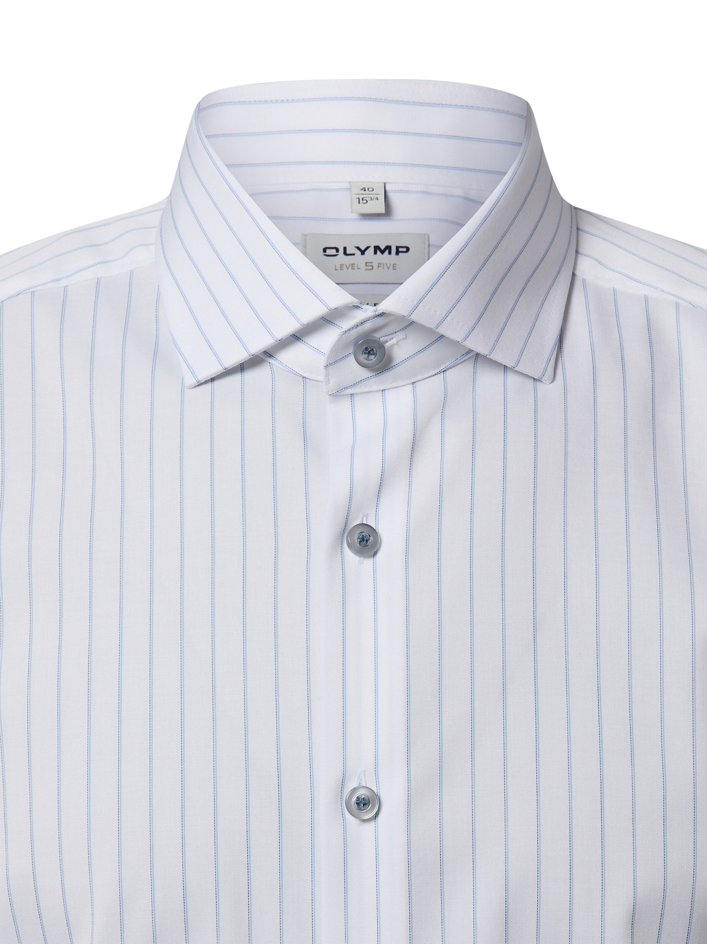 OLYMP Slim Fit Businesshemd in Weiß