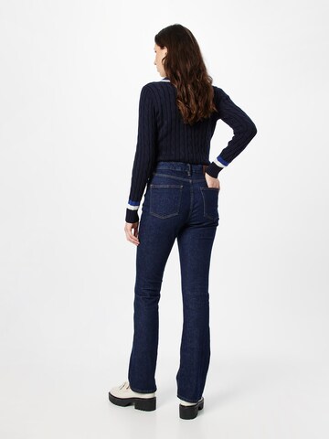 Lauren Ralph Lauren Bootcut Džíny – modrá