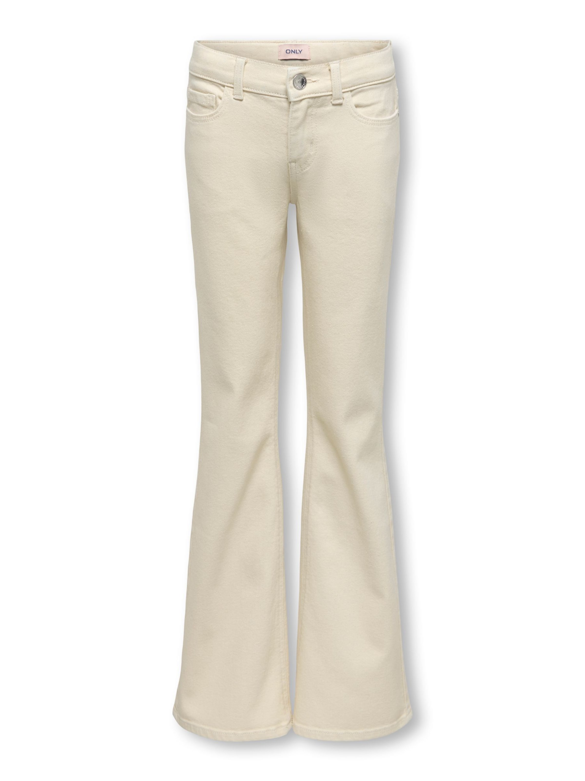 ONLY GIRLS - Acampanado Vaquero 'KOGLola' en beige: frente