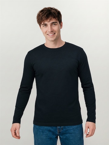 Maglia funzionale ' Basic Base ' di GREENBOMB in nero: frontale