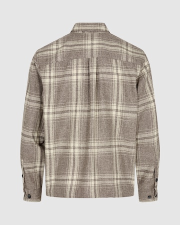 minimum Regular fit Overhemd 'Kendo' in Bruin