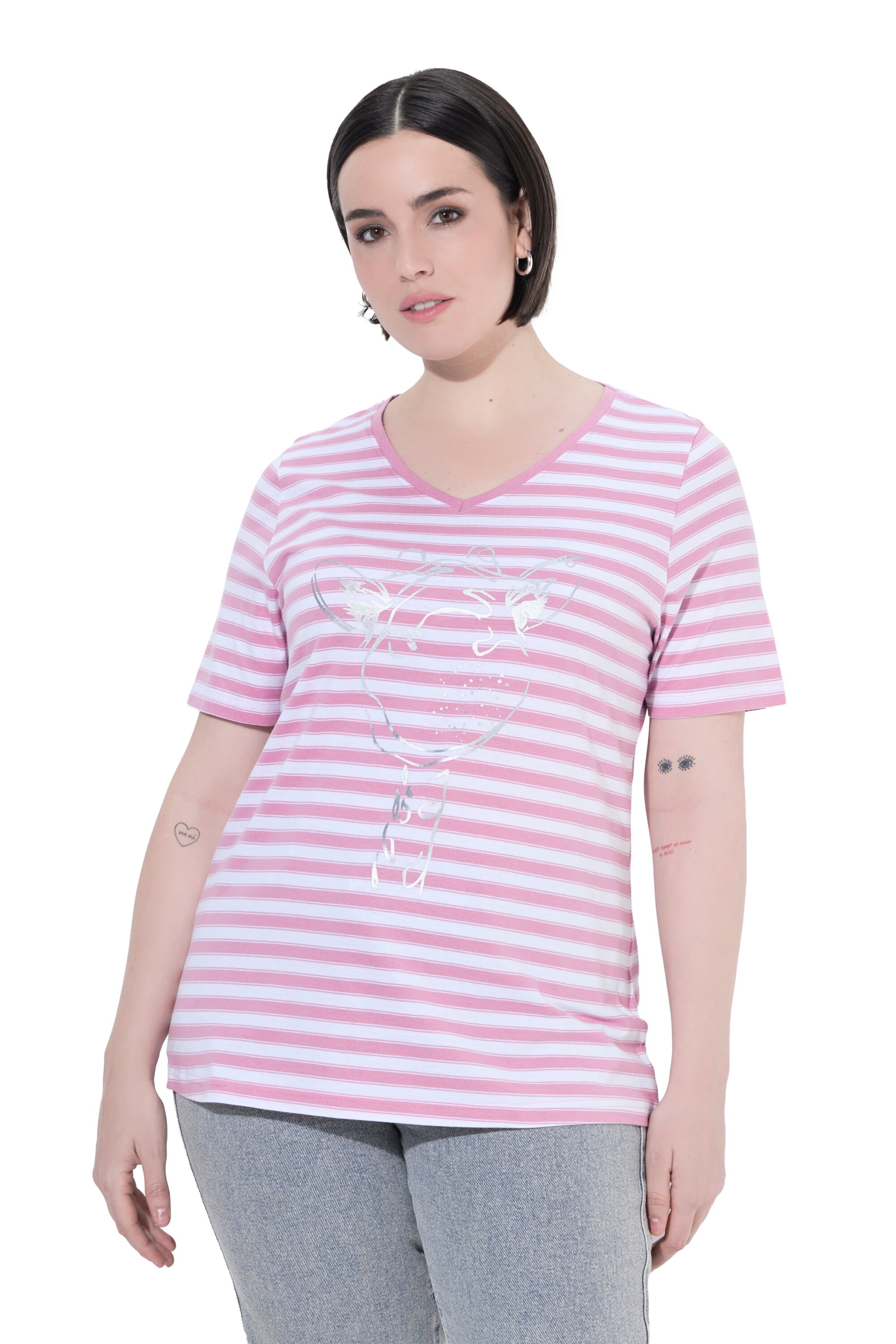 Ulla Popken Shirt in Pink: front