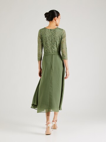 Robe de cocktail SWING en vert