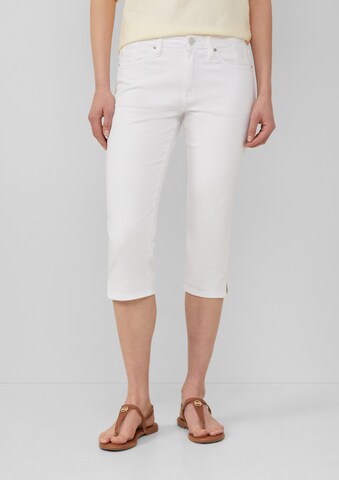 s.Oliver Slim fit Jeans 'Betsy' in White: front