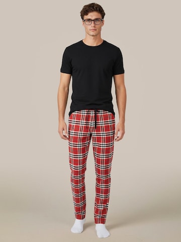 Steppin' out Regular Broek in Rood: voorkant