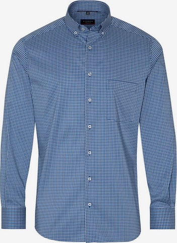 ETERNA Regular fit Button Up Shirt in Blue: front