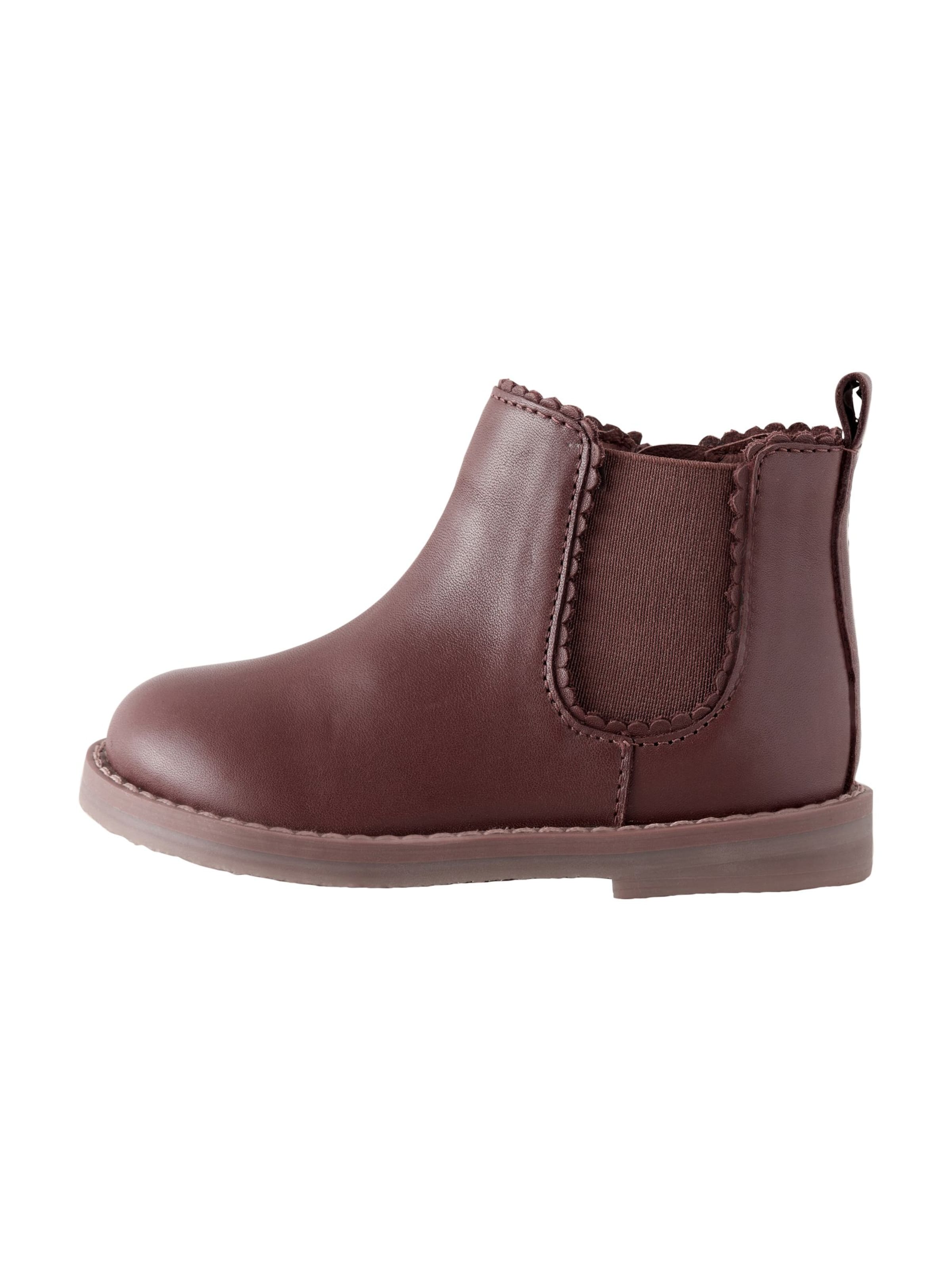 Next Boots in Brown: front