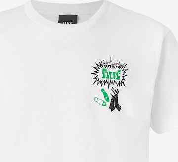 T-Shirt 'Everybody Get Loose' HUF en blanc : devant
