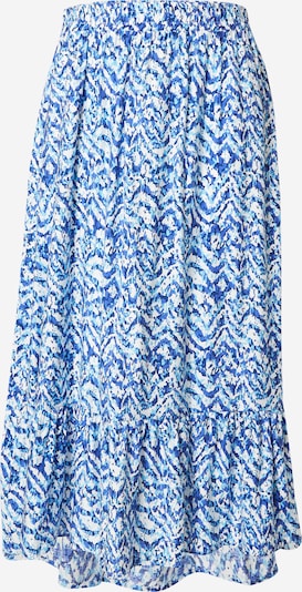 Sijonas 'CARSONYALI' iš ONLY Carmakoma, spalva – mėlyna / šviesiai mėlyna / balta, Prekių apžvalga