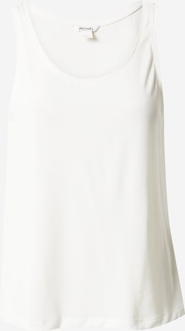 Monki Top in Wit: voorkant