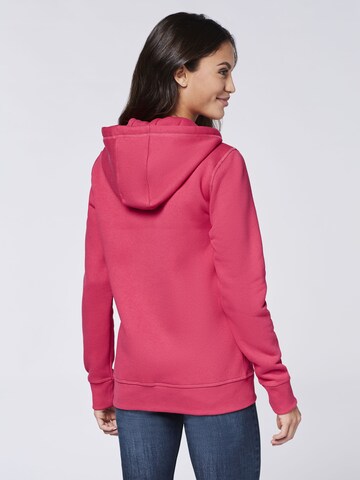 CHIEMSEE Zip-Up Hoodie in Pink