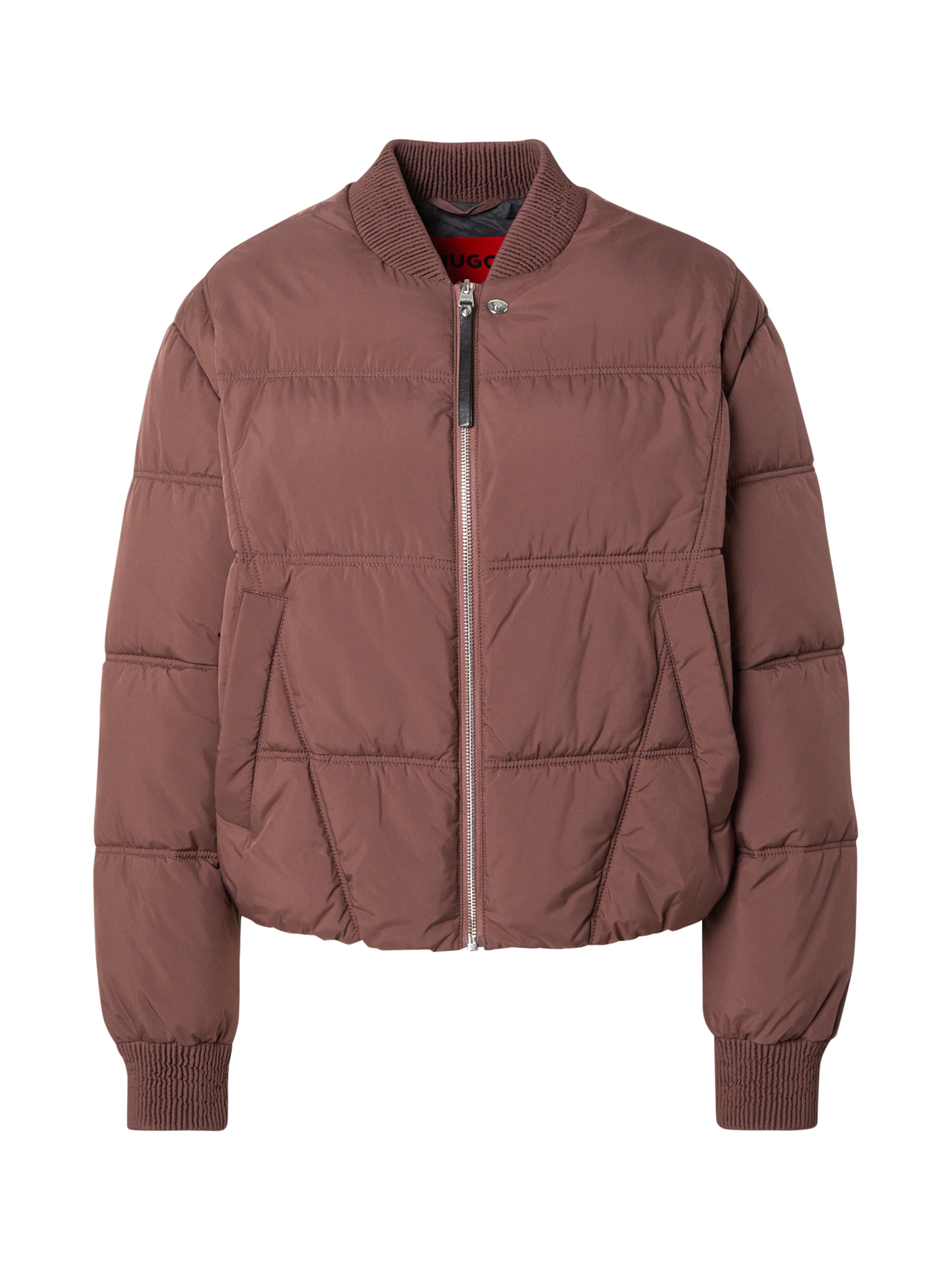 HUGO Övergångsjacka &#x27;Federella-1&#x27; i brun: framsida