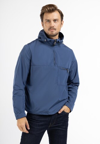 DreiMaster Maritim Between-season jacket in Blue: front