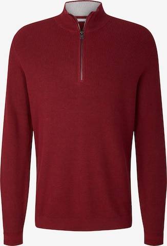 TOM TAILOR Sweater in Red: front