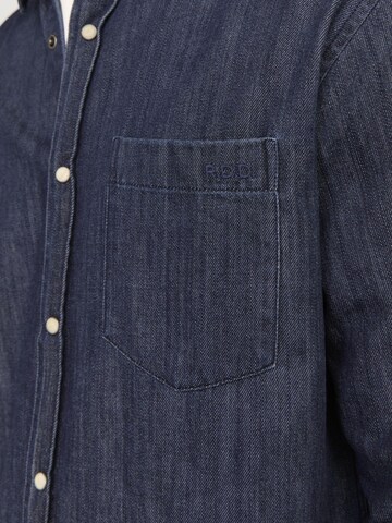 R.D.D. ROYAL DENIM DIVISION Comfort Fit Hemd in Blau