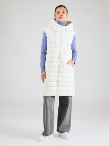 s.Oliver Vest in White: front