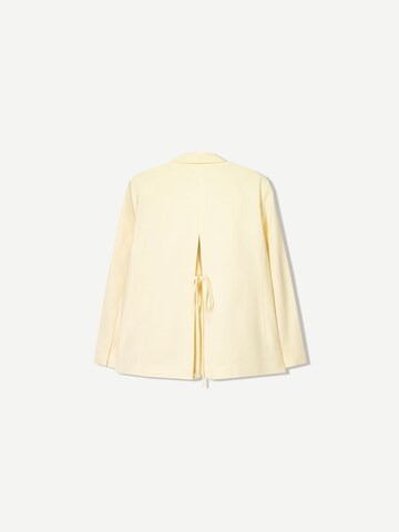Blazer 'BASBER' Bershka en jaune