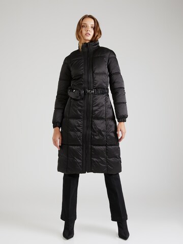 Manteau d’hiver GUESS en noir : devant