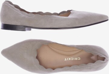 Crickit Flats & Loafers in 39 in Beige: front