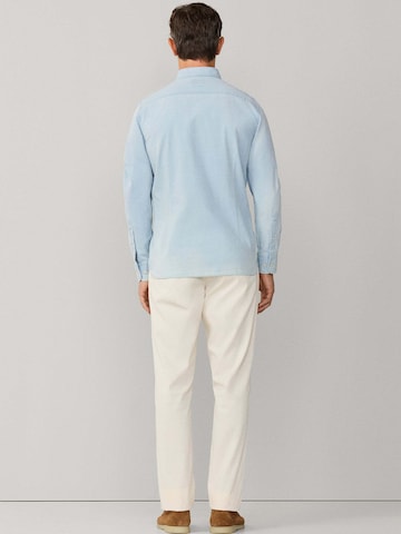 Hackett London Regular fit Overhemd in Blauw