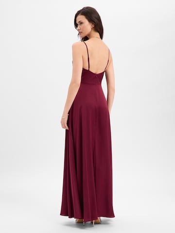 Robe de soirée Marie Lund en rouge